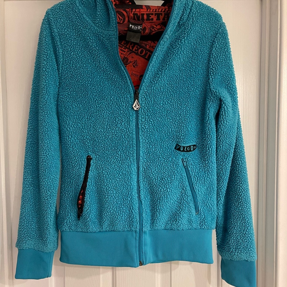 SALE ✨ Any 2 Items, 20% Off ✨ Volcom Blue Zip Up Jacket